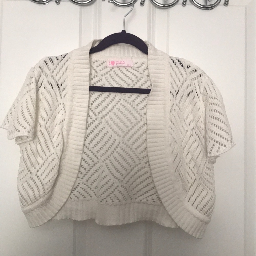 Girls Cropped Sweater